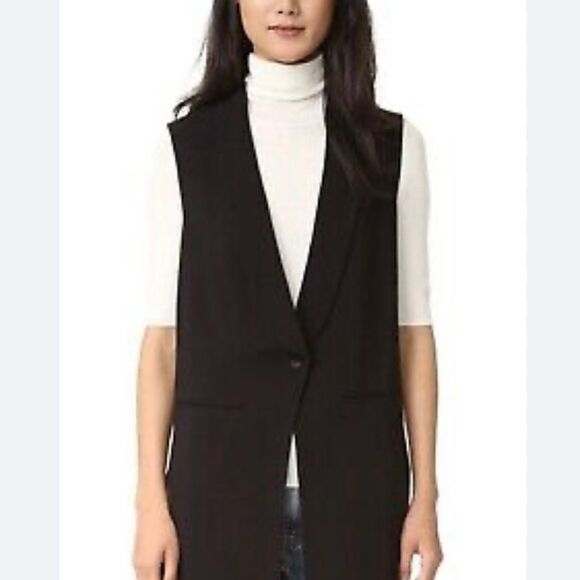 Club Monaco black belted vest size XS - Picture 12 of 14